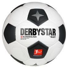 Derbystar Piłka Nożna Bundesliga Brilliant APS Classic v23 (oficjalna piłka meczowa sezonu 2023/2024) biało/czarna/szara